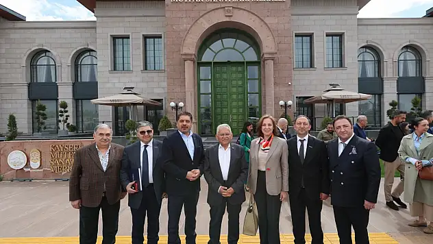 Büyükkılıç'tan TÜRKONFED Heyetine Ziyaret