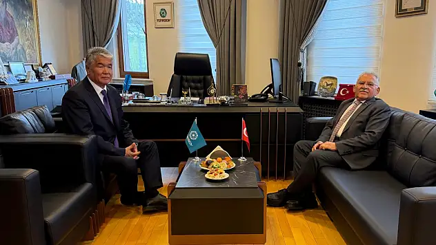 Büyükkılıç'tan TÜRKSOY'a Ankara Ziyareti