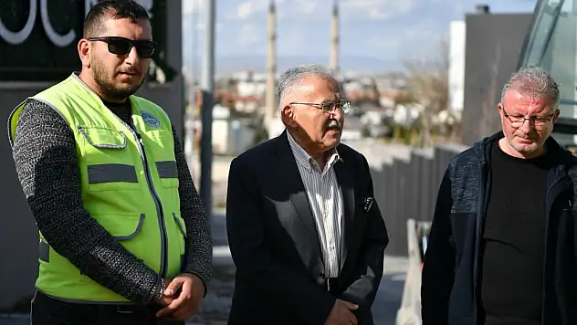 Büyükkılıç'tan Yol Çalışması İncelemesi
