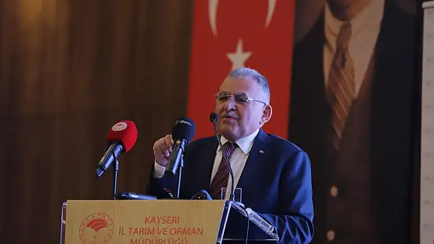 BÜYÜKKILIÇ,  TARIM DESTEKLERİNİ ANLATTI