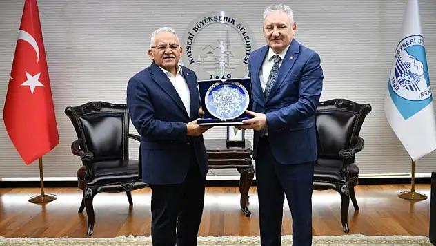 Büyükkılıç, Tarım Reformu genel müdürü'nü ağırladı