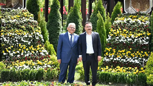 Büyükkılıç: Valimiz Çiçek ile el ele çalışmaya devam edeceğiz