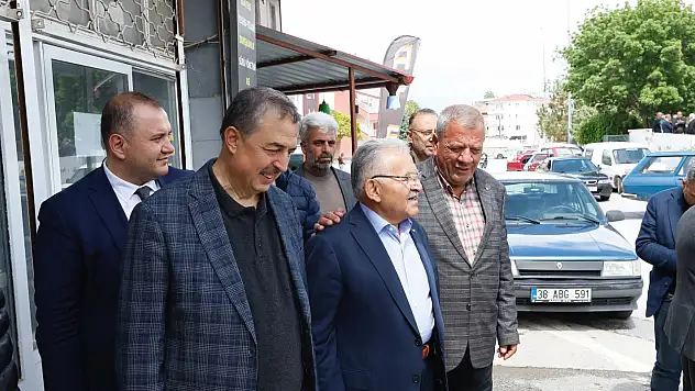 Büyükkılıç Yeşilhisar'da Yatırımları İnceledi