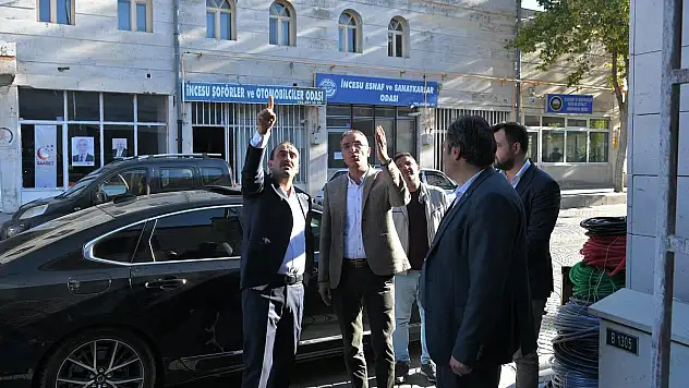 BÜYÜKŞEHİR BELEDİYESİ'NDEN İNCESU'YA ESTETİK DOKUNUŞ