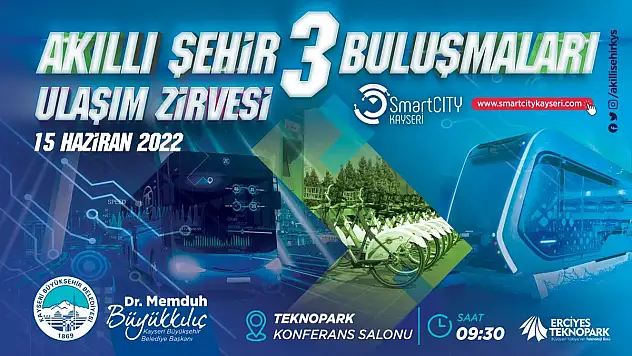 BÜYÜKŞEHİR'DEN '3. AKILLI ŞEHİR BULUŞMALARI'