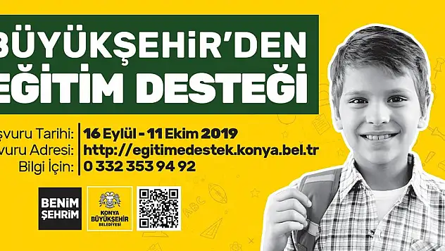 Büyükşehir'den Eğitim Desteği