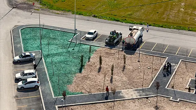 Büyükşehir'den Şehir Hastanesi Çevresine 4 Yeni Yeşil Alan