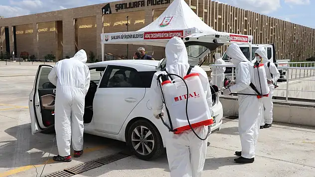 BÜYÜKŞEHİR, İKİNCİ ARAÇ DEZENFEKTE İSTASYONUNU KURDU