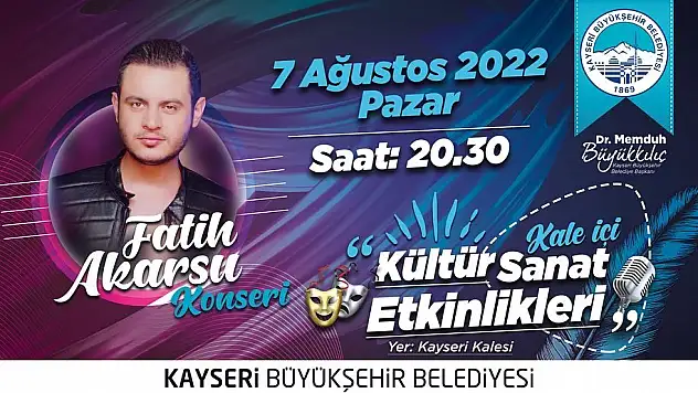 BÜYÜKŞEHİR'İN KALE İÇİ KÜLTÜR SANAT ETKİNLİKLERİ SÜRÜYOR