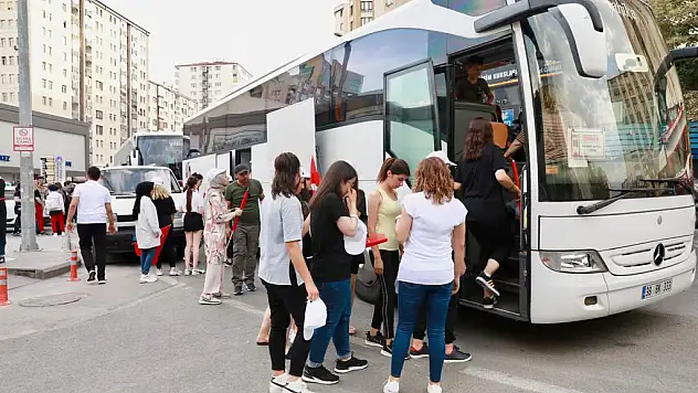 BÜYÜKŞEHİR KAYMEK'İN GENÇLERİ, ECDADIN HUZURUNDA
