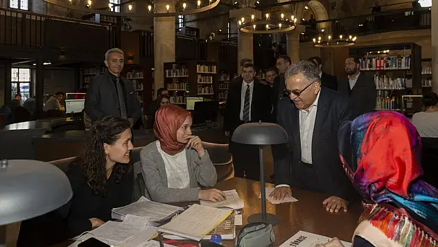 BÜYÜKŞEHİR KÜTÜPHANELERİNDE TÜM HİZMETLER MEVCUT