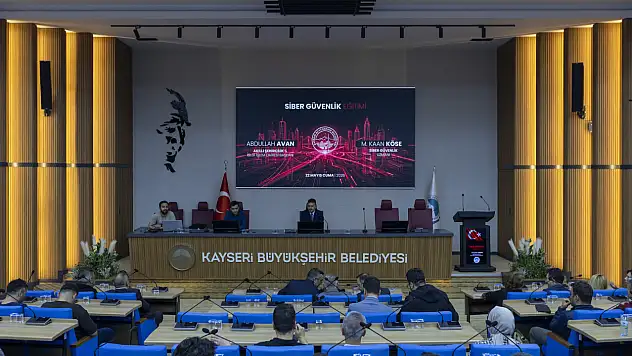 Büyükşehir Personeline Siber Güvenlik Eğitimi