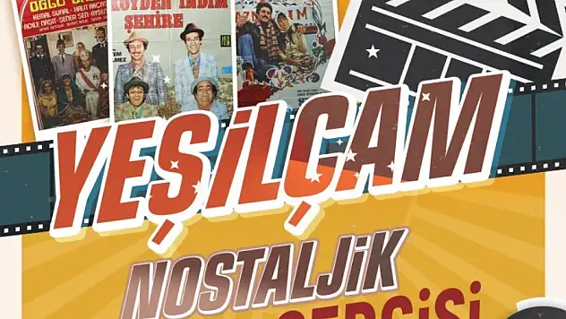 Büyükşehir tarafından 'Yeşilçam Nostalji Afişleri' sergilenecek