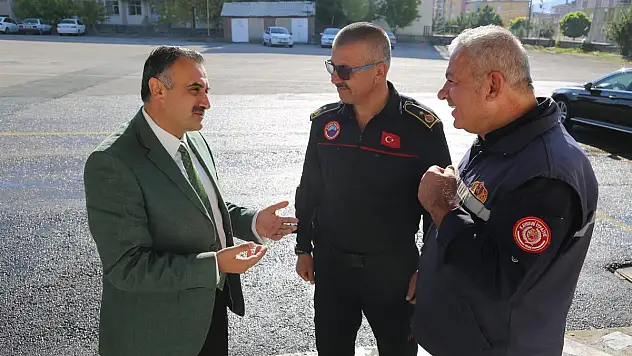CABBAR BAŞKAN İTFAİYE HAFTASINI KUTLADI