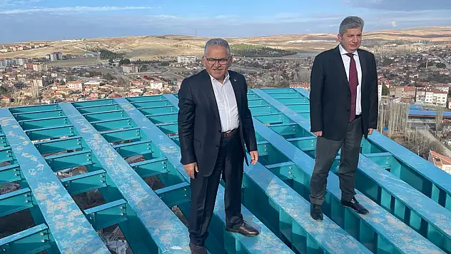 CAM SEYİR TERASI YAPILIYOR