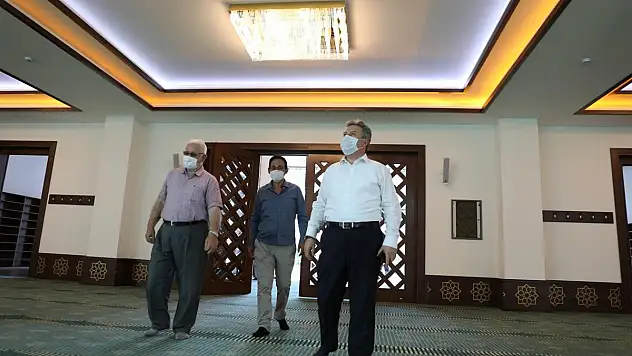 CAVİT YURTTAŞ CAMİ AÇILIŞA HAZIR