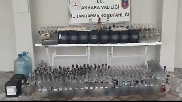 ÇENGEL Operasyonlarında 137 Bin Litre Sahte İçki Yakalandı