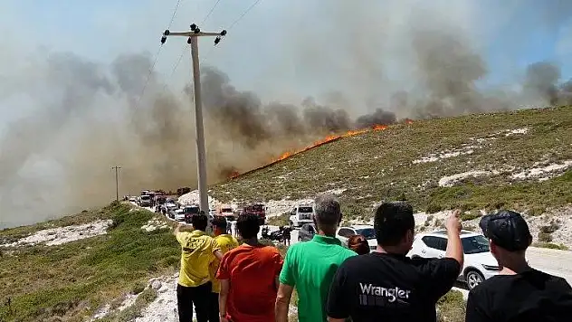 Çeşme'deki yangından acı haber!