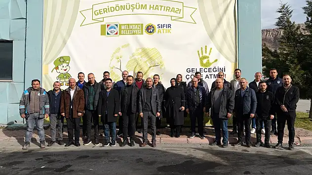 Çevreci belediyeden, belediye personeline sıfır atık eğitimi