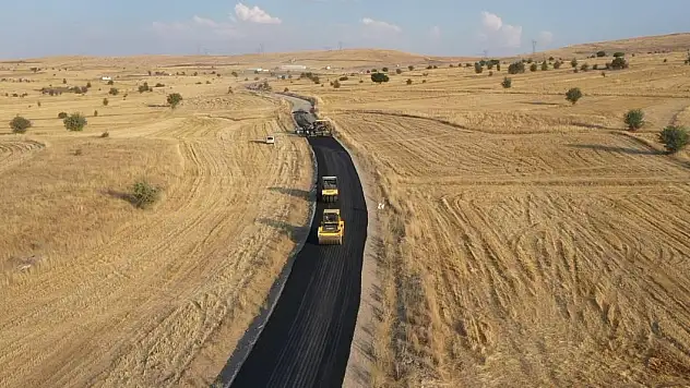 ÇEVRİL-TAŞHAN YOLLARI YENİLENİYOR