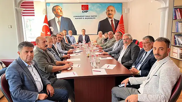 CHP DE SEÇİM STARTI VERİLDİ….