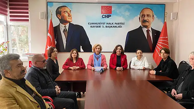 CHP Kadın Kolları açıklama yaptı