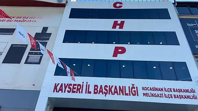 CHP Kayseri'de yeni yönetimden suç duyurusu