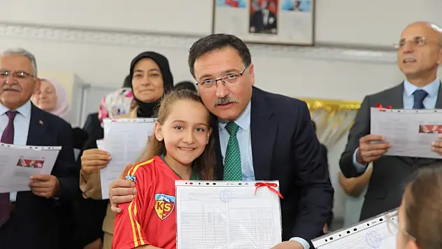 Çiçek' Kayseri'de Eğitimde Altın Bir Yıl Geçirdik'