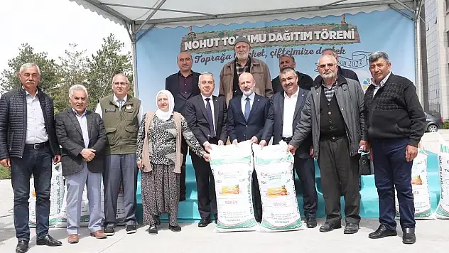 ÇİFTÇİYE MERCİMEK, ASPİR, FASULYE VE NOHUT TOHUMU DESTEĞİ