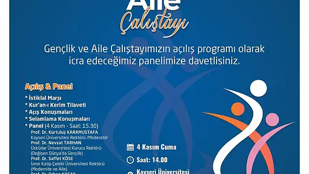 Cihannüma Derneği, 126 akademisyeni Kayseri'de buluşturacak