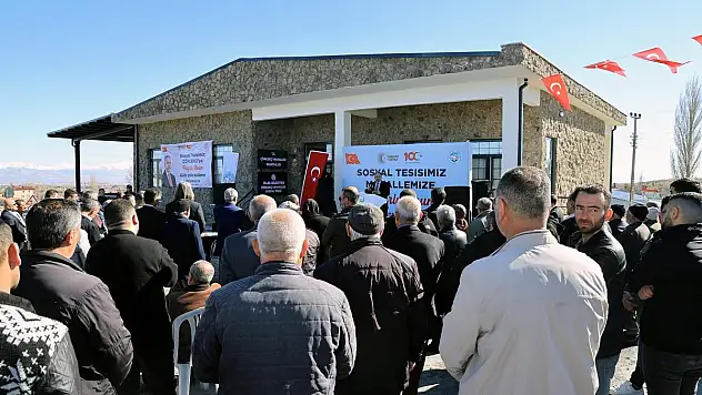 ÇÖMLEKÇİ SOSYAL TESİSİ AÇILDI