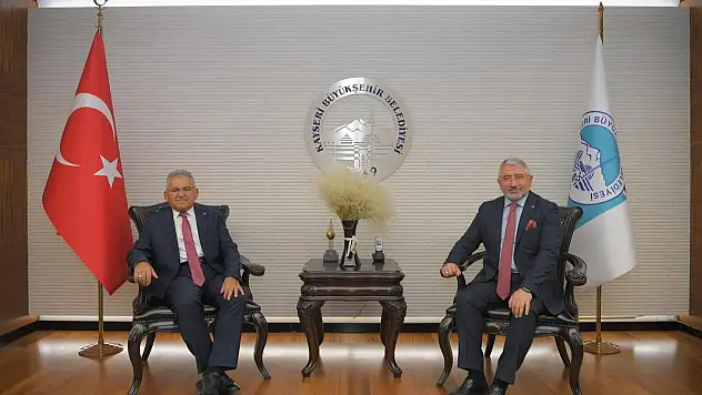 ÇORUM BELEDİYE BAŞKANI AŞGIN'DAN ZİYARET