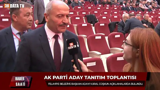 Coşkun,'3. Kez Aday gösteriliyorum