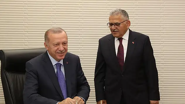 CUMHURBAŞKANI ERDOĞAN KAYSERİ'YE GİDİYOR