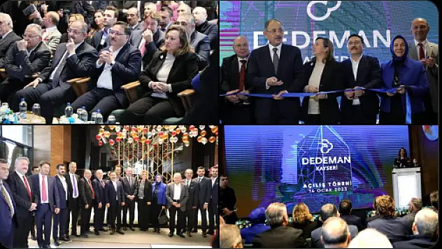 DEDEMAN KAYSERİ AÇILDI