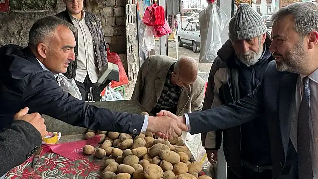 DEVA  Adayı İbrahim Göz Hacılar Ziyareti