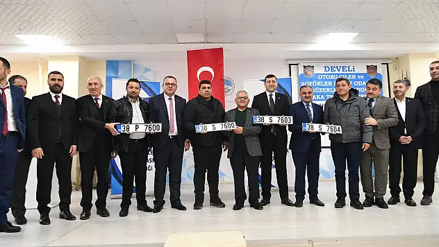DEVELİ'DE ŞOFÖR ESNAFININ SORUNUNU KÖKTEN ÇÖZDÜ