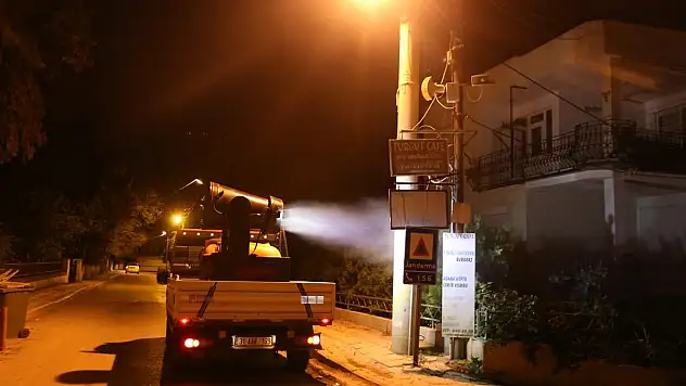 DEZENFEKTE ÇALIŞMALARI HIZ KESMİYOR