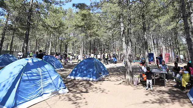DOĞA KAMPI, HAFTA İÇİ DE DEVAM EDİYOR