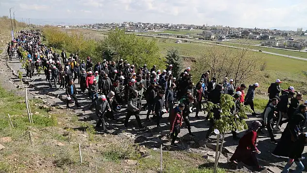 DOĞA YÜRÜYÜŞÜ YAPIP FİDAN DİKTİLER