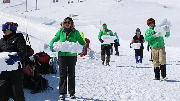 Doktorlara kış şartlarında doğada kalma eğitimi