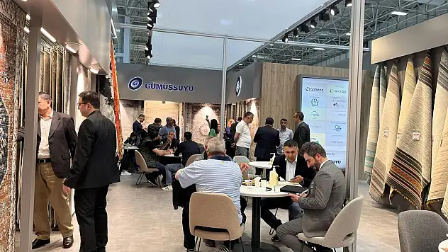 DOMOTEX TURKEY FUARI'NDA GÜMÜŞSUYU HAVASI!