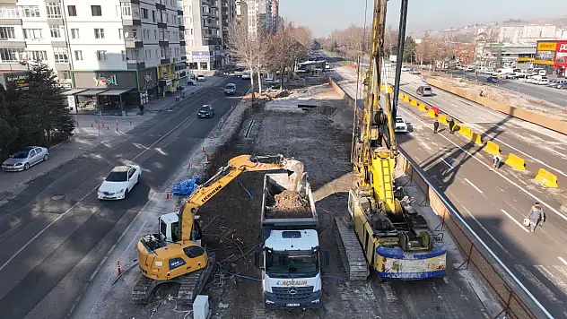 DSİ–Yeni Sanayi katlı kavşağı Nisan'da hizmete giriyor