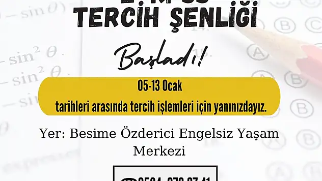E-KPSS TERCİHLERİ ÖNEMLİ