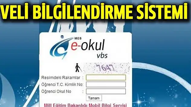 E Okul Üzerinden Karne Alınacak
