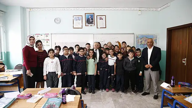 EĞİTİME ÖNEM, OKULLARA DESTEK