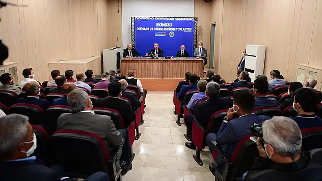 Ekinözü'nde Değerlendirme ve İstişare Toplantısı