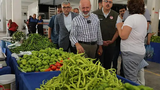 Ekolojik pazar açıldı