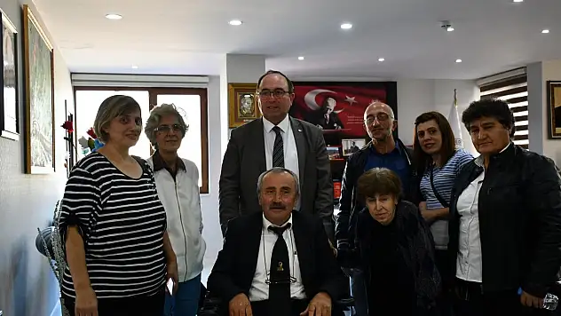 ELÇİN, TÜRKİYE ENGELLİLER MECLİSİ ARTVİN ŞUBESİNİ KABUL ETTİ