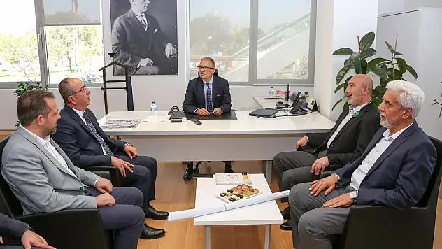 ENERYA GENEL MÜDÜRÜ PARLAK'I ZİYARET ETTİ